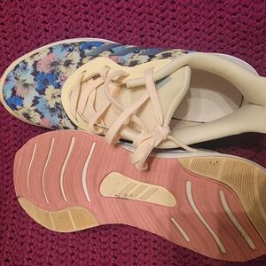 Floral Big Kids Sneakers